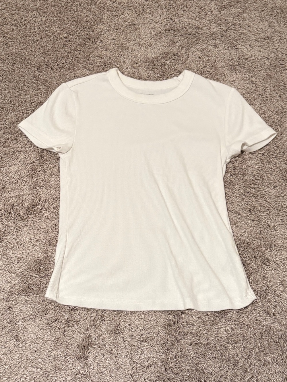 White rib top